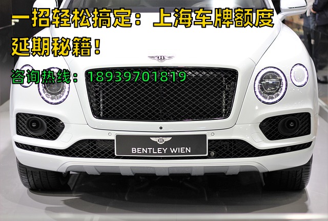 一招轻松搞定：上海车牌额度延期秘籍！